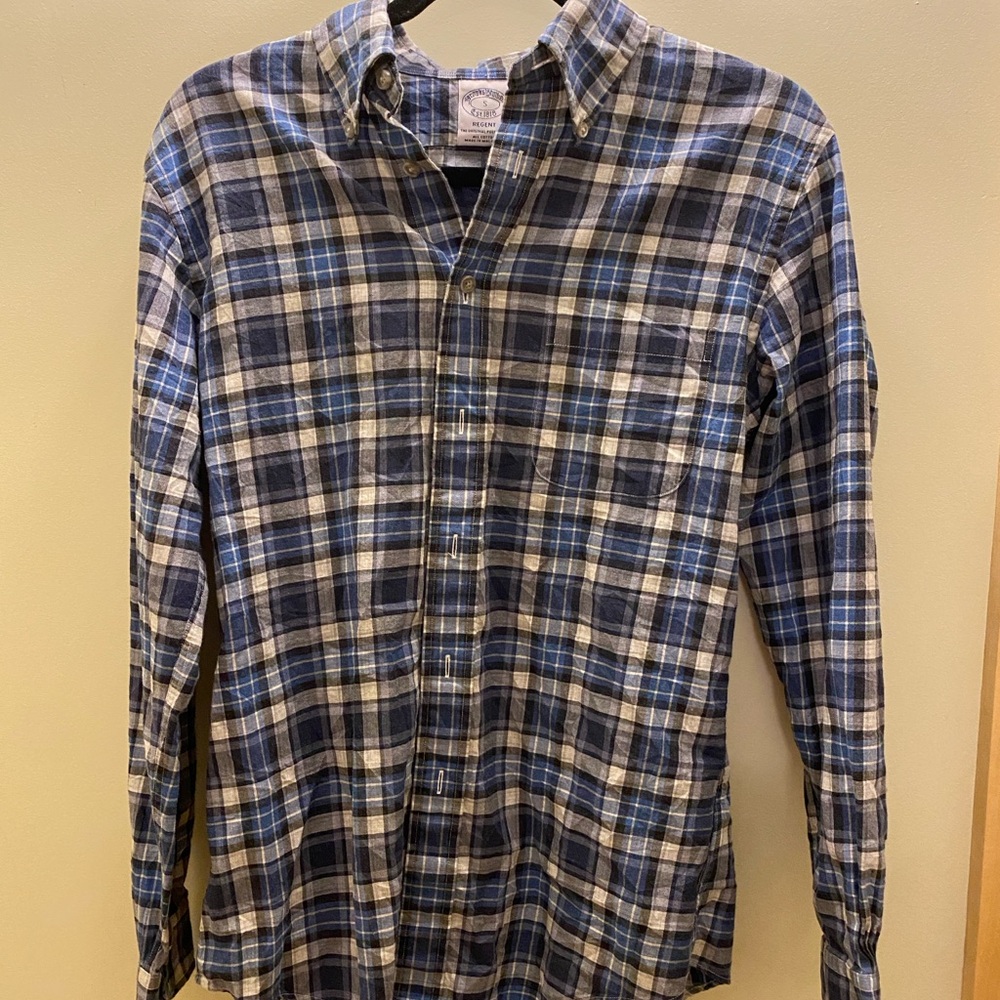 Brooks Brothers Regent Cotton button up size small